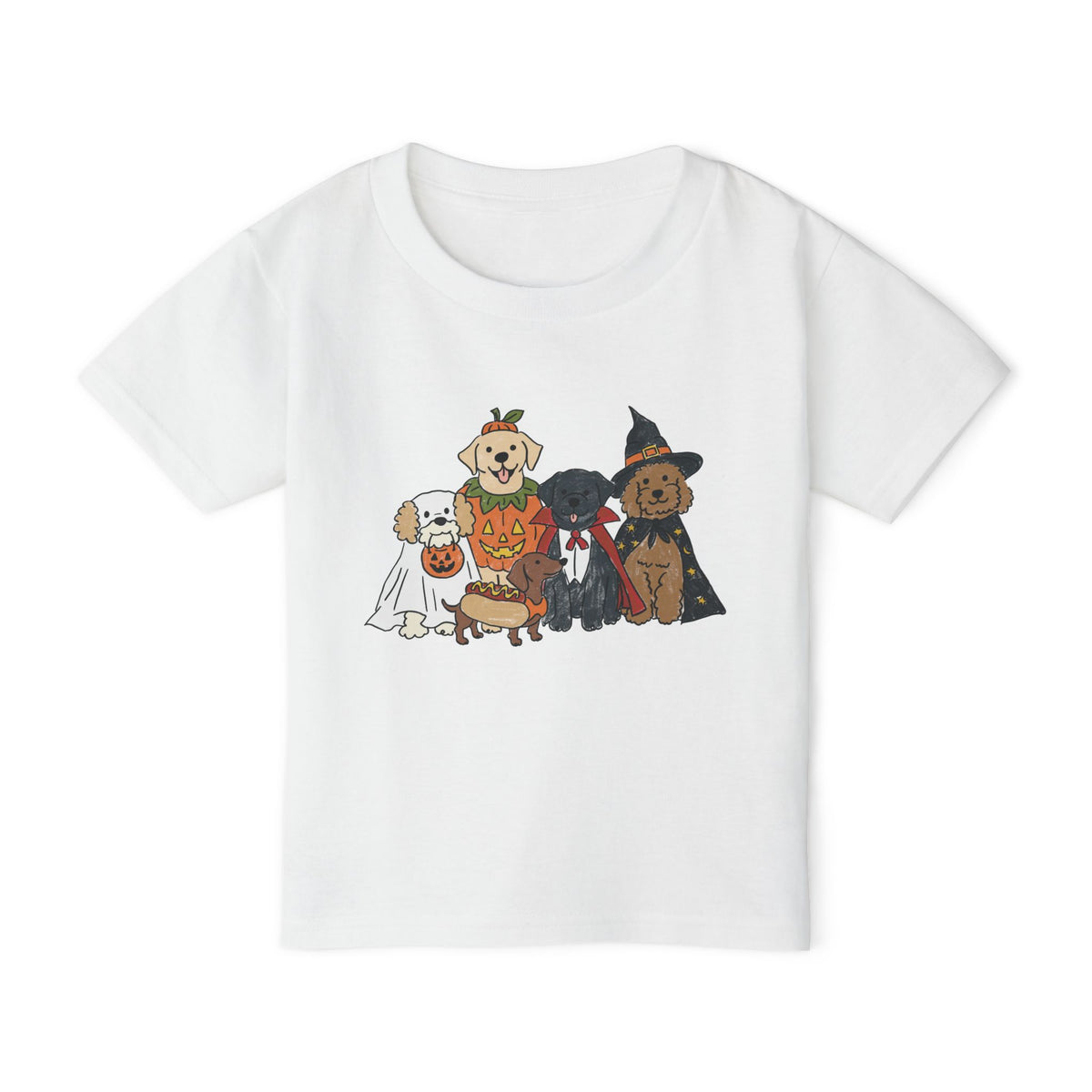 Halloween Dogs Toddler Tee
