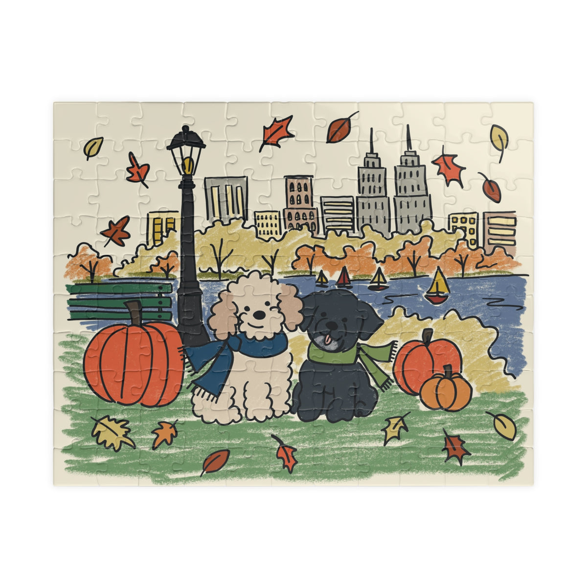 Gnocchi & Bo, Central Bark Puzzle