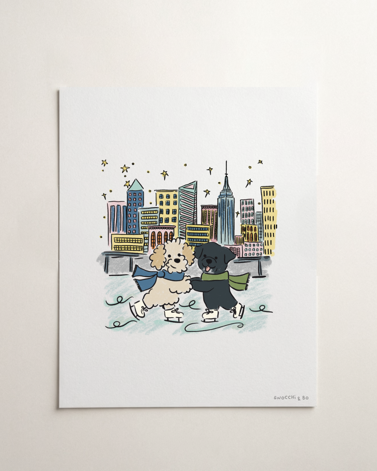 Artist Print | Gnocchi and Bo Cover